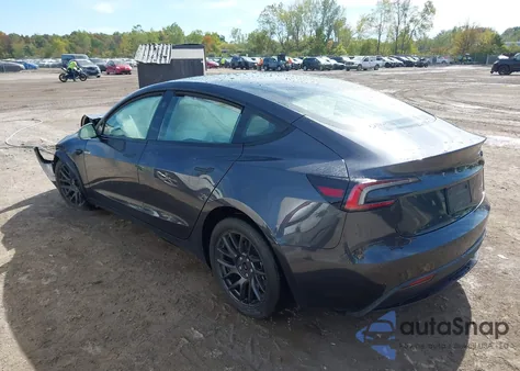 2025 Tesla Model 3 Long Range All-Wheel Drive из США, поврежденный, VIN 5YJ3E1EB3SF877455